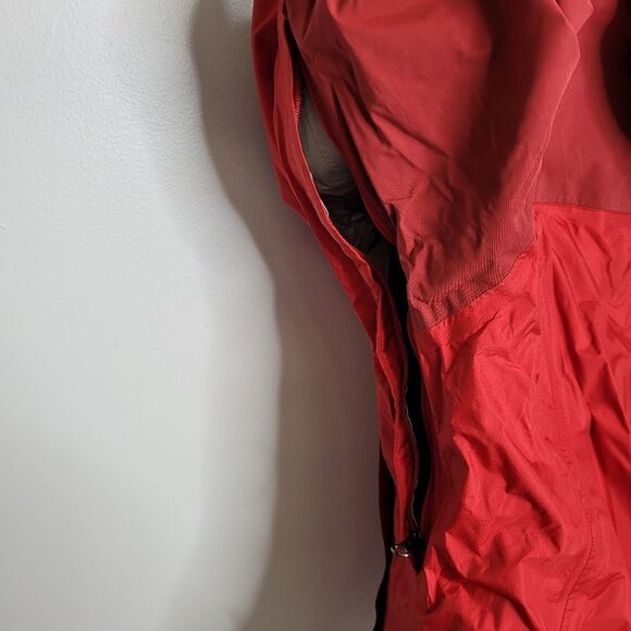 MARMOT jacket burgundy red precip eco packable coat M - Picture 7 of 17
